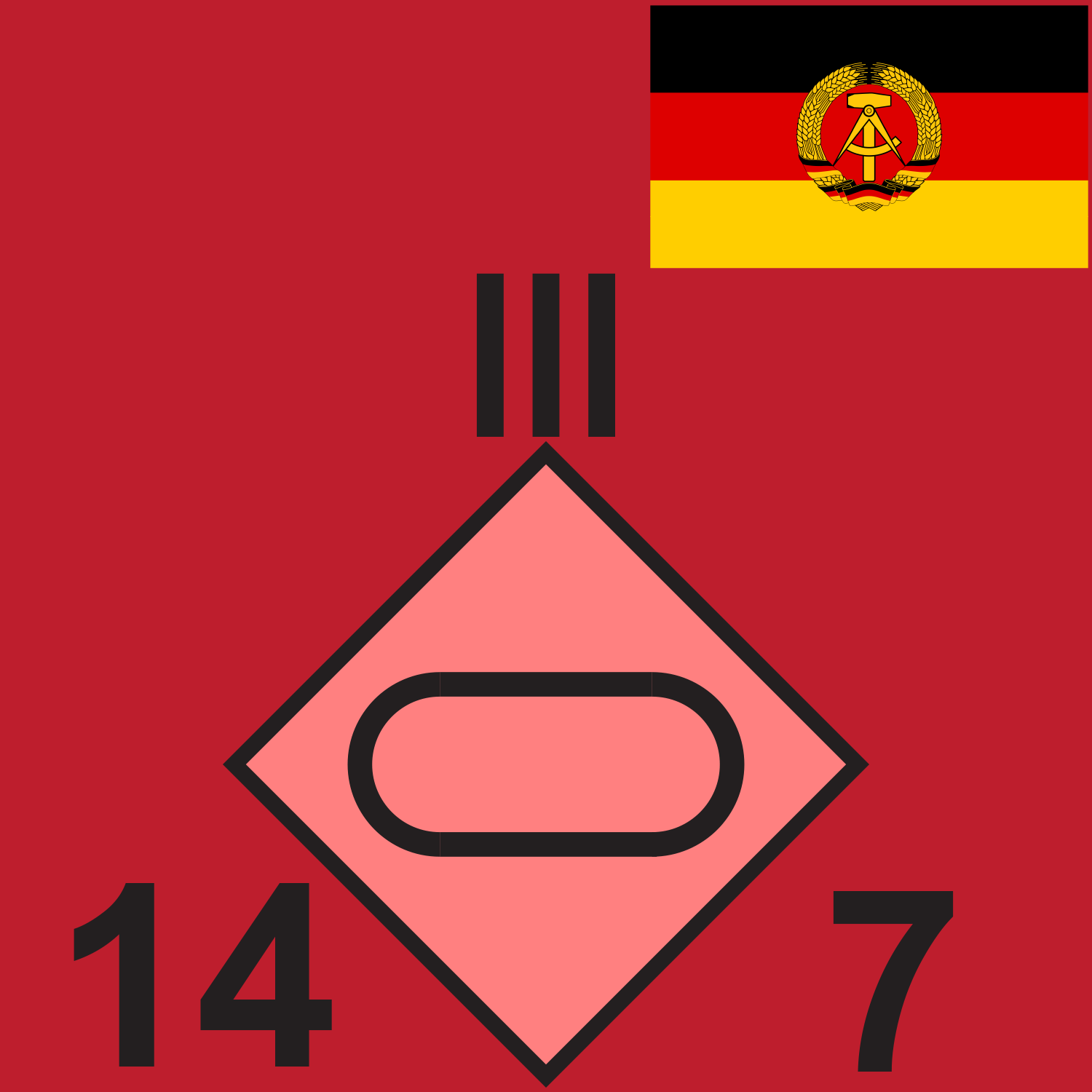 RED GDR 14 TR 1989